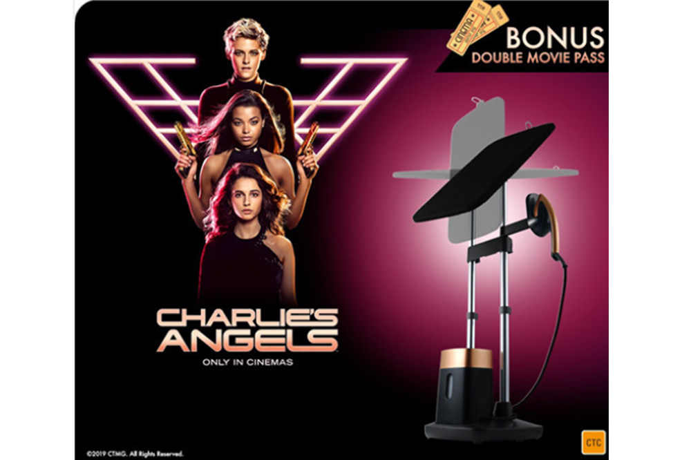 Tefal renouvelle son partenariat avec SONY Pictures en Australie pour le lancement du dernier opus de Charlie’s Angels.