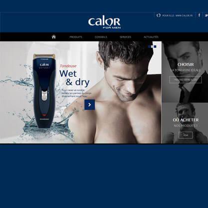 Calor, pour les hommes aussi