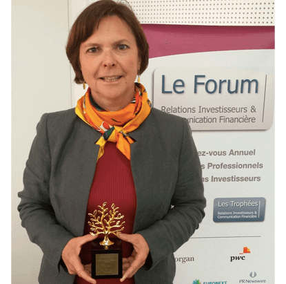 TROPHÉE 2015 DES MEILLEURES RELATIONS INVESTISSEURS TOUTES CATÉGORIES CONFONDUES