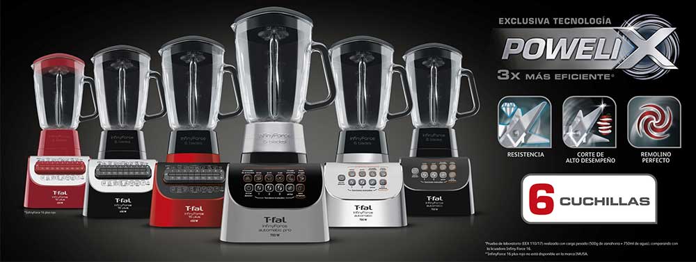 InfinyForce 6 blades T-Fal Imusa