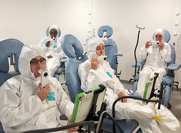 Intense Pure Air permet de diviser par 10 le risque de réaction allergique, une efficacité démontrée par une étude clinique réalisée par le Centre de Recherche Alyatec.