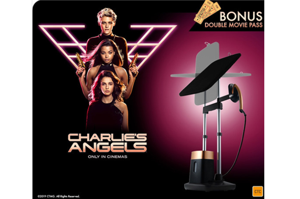 Tefal renouvelle son partenariat avec SONY Pictures en Australie pour le lancement du dernier opus de Charlie’s Angels.