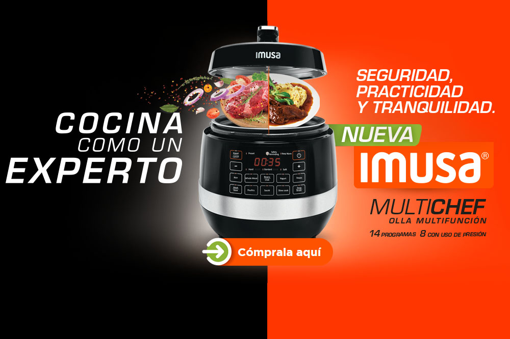 Imusa launches Multichef, its new electric pressure cooker