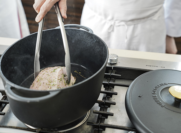 Pierre GAGNAIRE QUASI DE VEAU EN BARBOTON DE LEGUMES