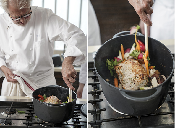 Pierre GAGNAIRE QUASI DE VEAU EN BARBOTON DE LEGUMES