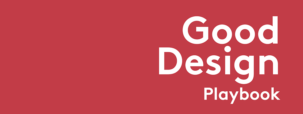 Good Design Playbook Inclusive design