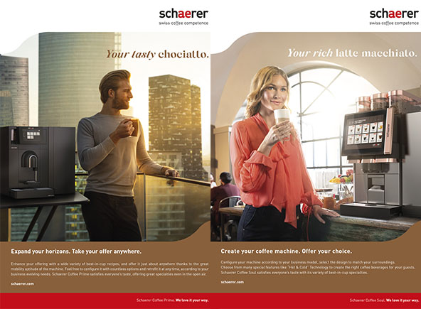 Schaerer publicity "We love it your way"