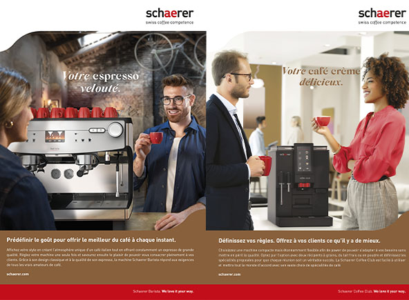 publicité schaerer we love it your way