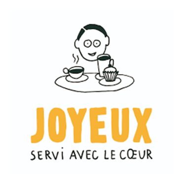 Logo JOYEUX servi avec le coeur