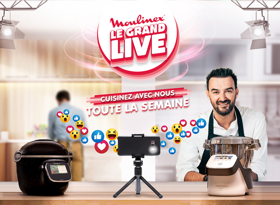 Grand Live Moulinex Cyril Lignac