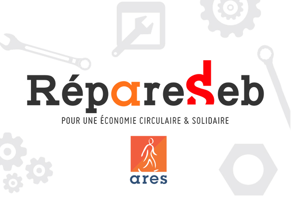 logos RépareSeb et Ares