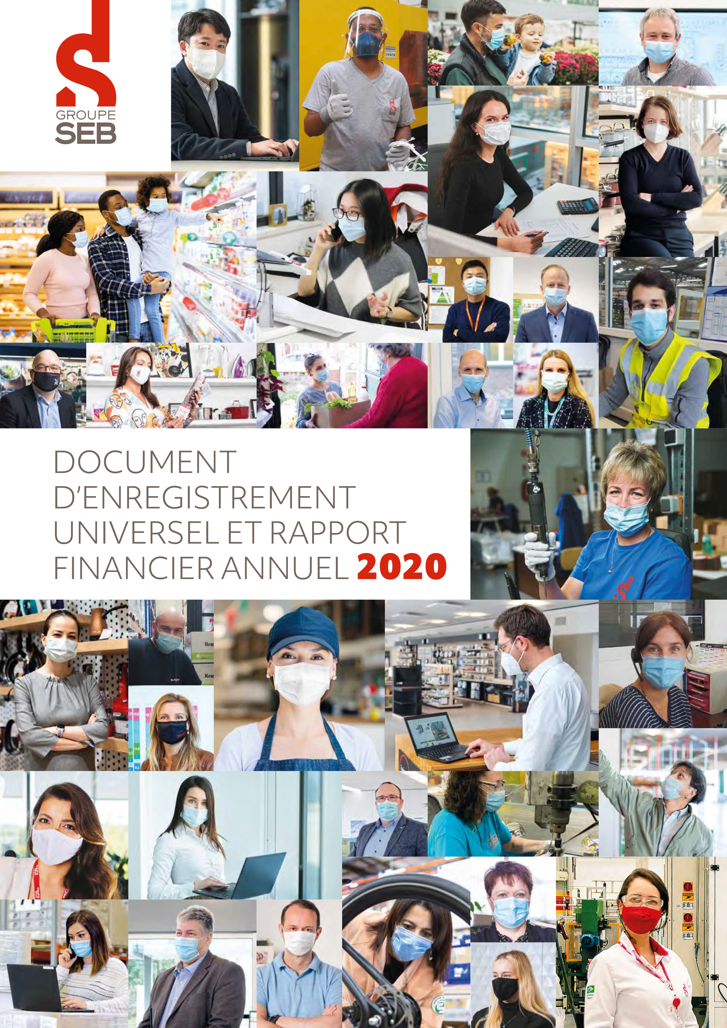Front cover of Document d'enregistrement universel et rapport financier annuel 2020