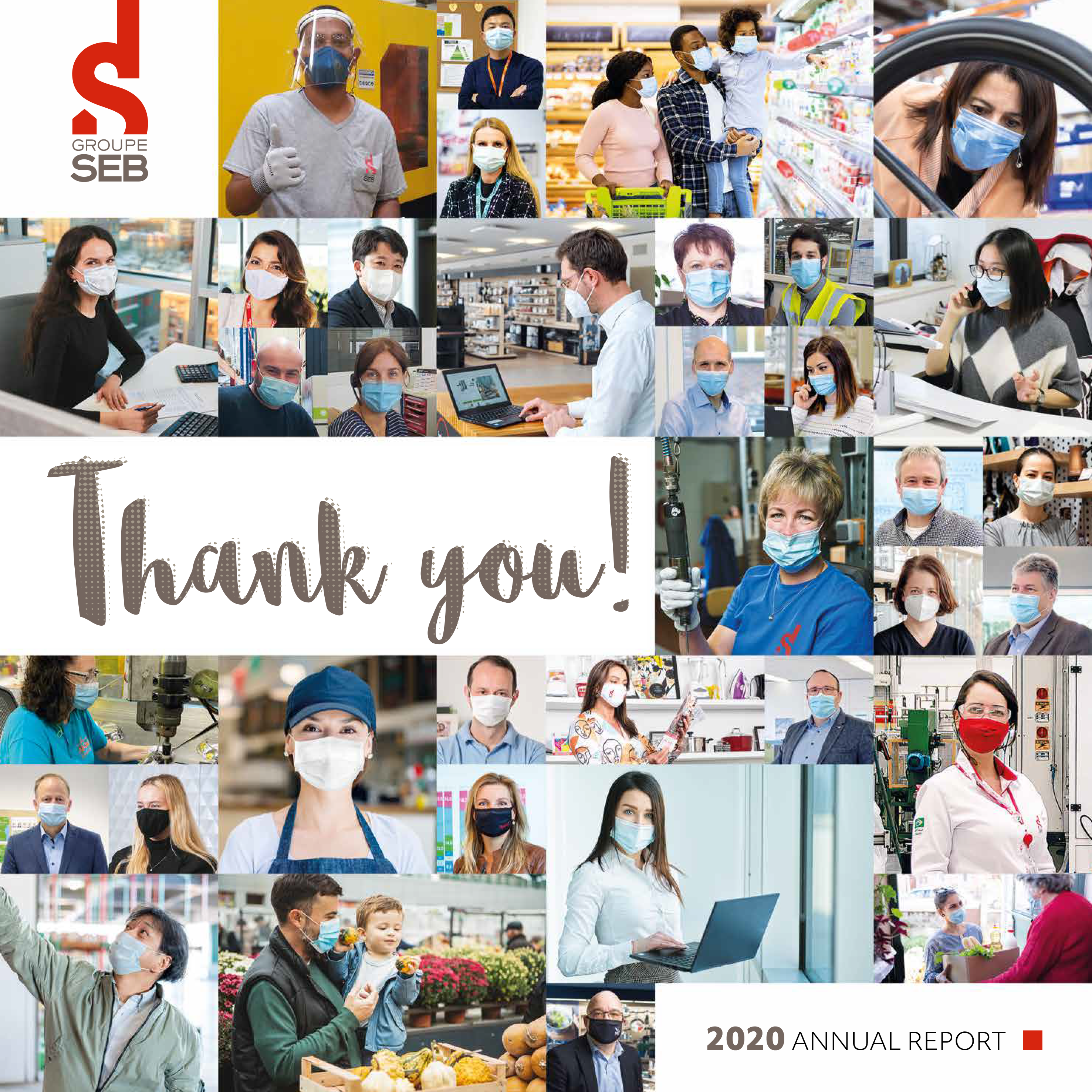 Front cover of 2020 Annuel report