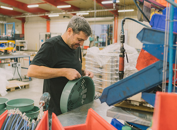 Employé usine de Pluguffan - Krampouz