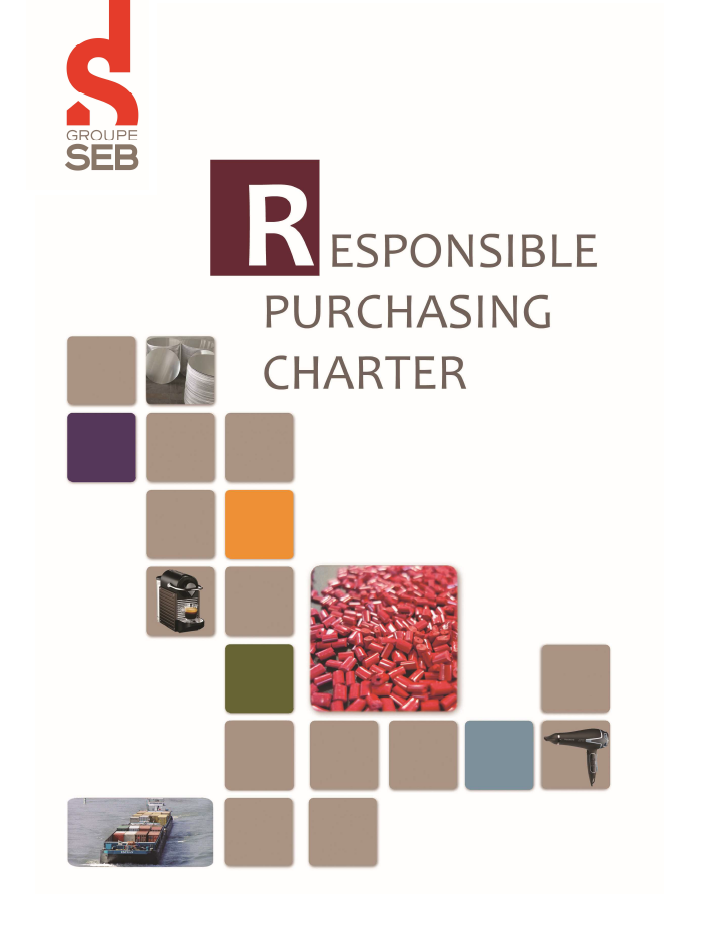 Couverture Responsible purchasing charter