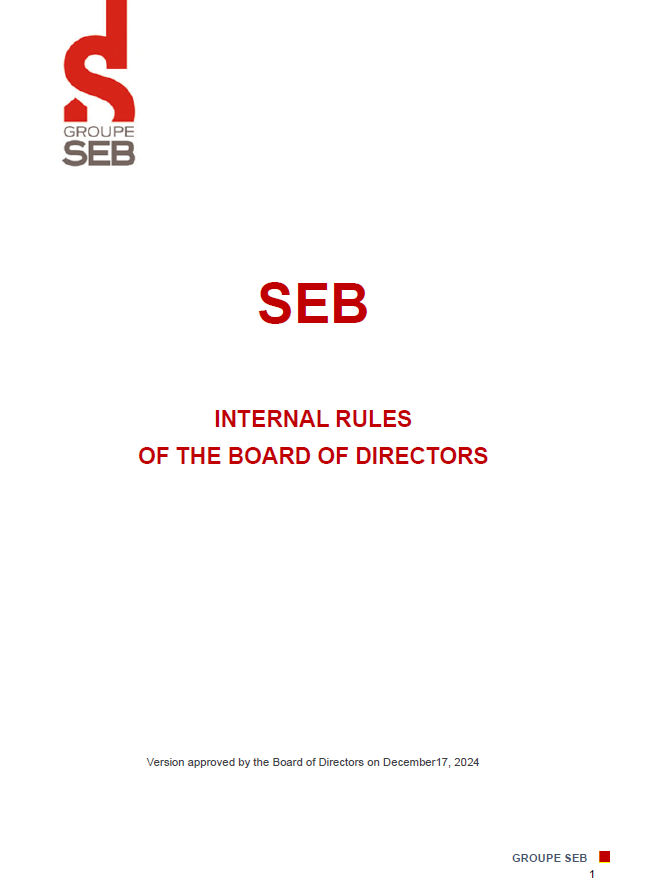 Couverture internal rules