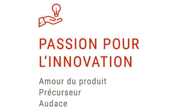 passion pour l'innovation