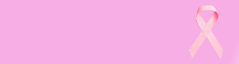 Pink background with a pink ribbon